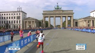 Eliud Kipchoge Marathon World Record 2022  Finish of the BMW BERLIN MARATHON [upl. by Ardyce443]