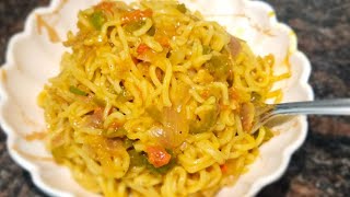 vegetable maggi recipe in live Fun food 🙏 [upl. by Wivina]