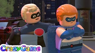 The Incredibles 2004 Full Game Movie  Lego The Incredibles Complete Game Movie  Crazygaminghub [upl. by Jae]