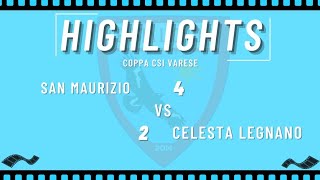 SAN MAURIZIO 4 vs CELESTA LEGNANO 2  COPPA CSI VARESE 2425 [upl. by Judson]