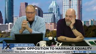 Opposition to Marriage Equality  Don Baker  Atheist Experience 2203 [upl. by Rusticus]