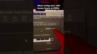 How to set Logic Pro at 432Hz tuning [upl. by Ecnarual]