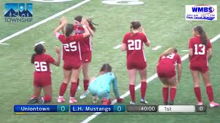 WPIAL High School Girls Soccer Uniontown at Laurel Highlands 93024 [upl. by Latsyrhc]