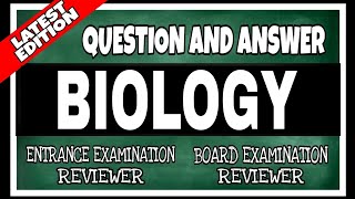 Entrance Examination Reviewer  Common Questions with Answer in Biology [upl. by Maryl]