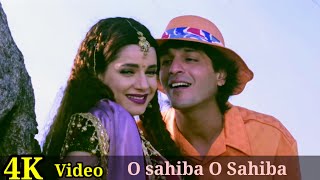 Aise Maine Tujhko Chaha O Sahiba 4K Video Song Kasam Chunky Pandey Neelam Udit Narayan HD [upl. by Cote841]