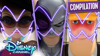 Miraculous Villains Transformations Pt 2  Miraculous Ladybug  disneychannel x Miraculous [upl. by Samuel]