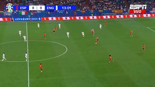 Spain 21 England  FINAL EURO 2024  Full Match LIVE Now [upl. by Besse755]