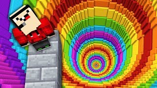 IMPOSSIBLE MINECRAFT RAINBOW DROPPER [upl. by Drahnreb177]