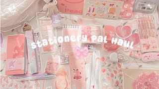 stationery pal haul  back to school stationery haul 2023 [upl. by Eelarak]