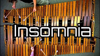 Insomnia  Marimba Duet [upl. by Tillio]