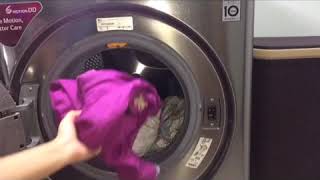 LG 9Kg Steam Washer  Allergry Care Cycle  Washing Clothes in Allergy care cycle [upl. by Wharton]