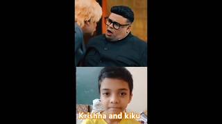 Krishna and kiku Kapil Sharma show video ll Krishna and kiku funny moment shorts funny sonytv [upl. by Gairc]