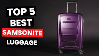 Top 5 Best Samsonite Luggage 2025 [upl. by Angelica]