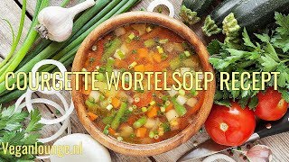 COURGETTE WORTELSOEP 🥕SIMPEL EN SNEL RECEPT🍲 [upl. by Mainis]