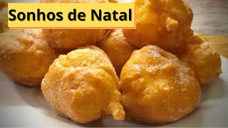 Sonhos Gigantes de Natal Receita Portuguesa [upl. by Htebazila]