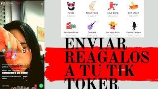 Como Enviar Regalos o Monedas en Tik Tok 🎁💰 [upl. by Hazeefah133]