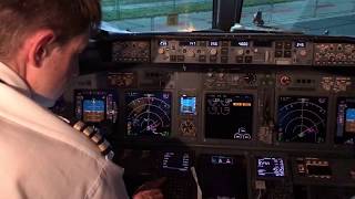 Ryanair 737 Flight Deck ATC [upl. by Janene]