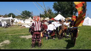 Rievocandum 2017  Landsknecht battle  Reggio Emilia [upl. by Noiztneb]