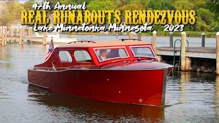 BEAUTIFUL CLASSIC BOATS Chris Craft Antique Wooden Boat Show Speed Boats Lake Minnetonka 2023 [upl. by Adnauq]