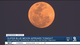 Rare Super Blue Moon tonight why its so unique [upl. by Ameer860]