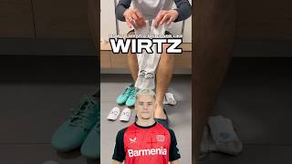 🇬🇧How to wear shin pads like WIRTZ howto florianwirtz bayernleverkusen germany shinpads [upl. by Simmie]