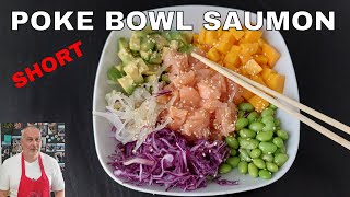 POKE BOWL RECETTE Au saumon [upl. by Rosen]