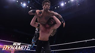 Jack Perry TNT Champion faces off vs Lio Rush for the TNT Title  91124 AEW Dynamite [upl. by Telfer386]