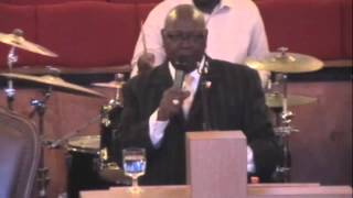 Pastor F D Sampson Sr Closing at Lyons Unity June 2014 [upl. by Akinet]