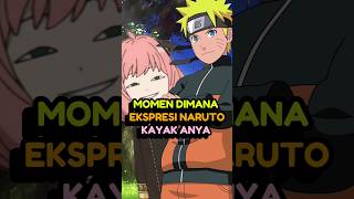 Ekspresi Naruto Mirip Anya anime reviewanime naruto [upl. by Enogitna112]