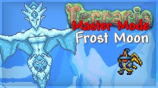 How To Defeat Frost Moon In Terraria Master Mode [upl. by Errot]