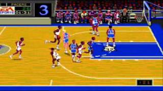 NBA Showdown 94 Genesis Indiana Pacers vs New York Knicks 2nd Half [upl. by Anovad]