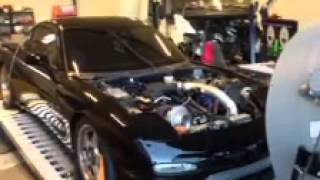 Rx7 semi pp 829rwhp [upl. by Eizeerb]