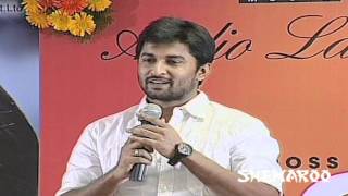 journey audio launch  nani joking on sarvanand expression [upl. by Ayamahs]