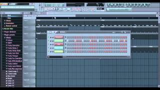 FL Studio 11 Tutorial How to make a Big Room drop FLP Download [upl. by Udella775]