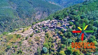 Talasnal 🏘️ the schist village aerial view  Aldeias de Xisto  Lousã  4K Ultra HD [upl. by Iknarf]