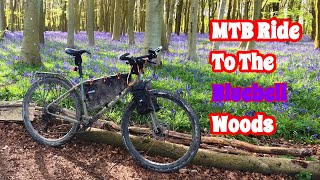 Cycling smooth to the Bluebell Woods PlanetX Bootzipper MTB Wiltshire Man [upl. by Llerrut]