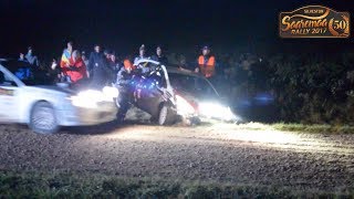 Saaremaa Rally 2017 Crashes mistakes and OFFs Kaugatoma amp Kuressaare [upl. by Nevear431]