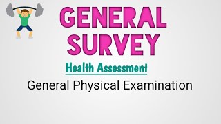 General survey assessment physical examination Health assessment in Urdu Hindi [upl. by Lemmuela]