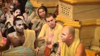 Hare Krsna Kirtan At Sri Vrindavan Dham w Aindra Prabhu ep5 [upl. by Sulohcin]