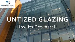 How Unitized Structural Glazing is Installed [upl. by Volnak]