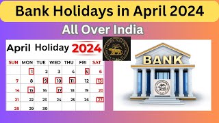 Bank Holidays in April 2024 bankholidayinapr2024 2024bankholidays advayainfo [upl. by Cecilia667]