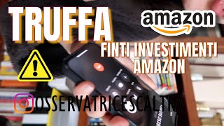 TRUFFA INVESTIMENTI AMAZON SGAMATO CALL CENTER OPERATRICE MALEDUC4TA truffa truffacallcenter [upl. by Nnyrat]