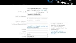 hotmail correo como crear y abrir correo hotmailcom tutorial [upl. by Jalbert13]