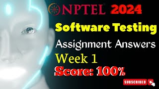 NPTEL Software Testing Week 1 Assignment Answers  Jan 2024 [upl. by Orvas]