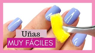 Uñas Difuminadas con Esponja diseños de uñas ombre con esponja paso a paso [upl. by Mendel71]