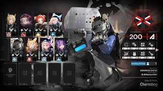 【Arknights】【CCBP1 Pyrolysis】4th Rotating Map 200 Points Low End  Mlynar [upl. by Nnazil934]