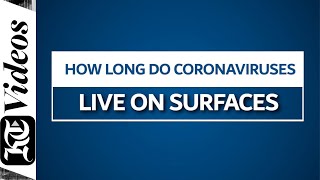 How long do coronaviruses live on surfaces [upl. by Babb]