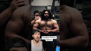 Los Cambios Físicos Más Épicos fitness gym viral [upl. by Tomasina198]