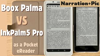 Boox Palma VS Moaan Inkpalm 5 Pro Reviews Pic  Narration as Pocket eReader [upl. by Briant684]