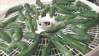 Dehydrating Okra [upl. by Gschu]